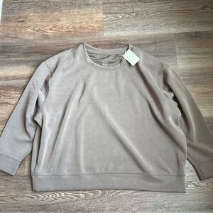A New Day Light Brown Crewneck Sweatshirt